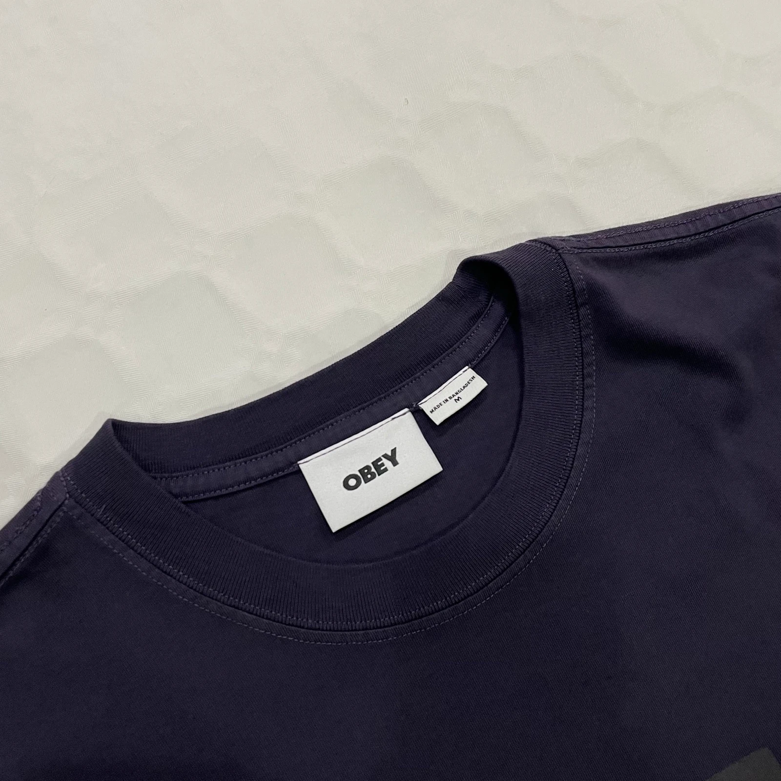 Camiseta Obey - Collegiate Pigment Tee (Purple) – photo 3